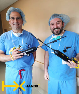 Dr. Matthew Burstein (pictured on the right) and Dr. Alan Posner (on the left) at Buffalo General Medical Center.
