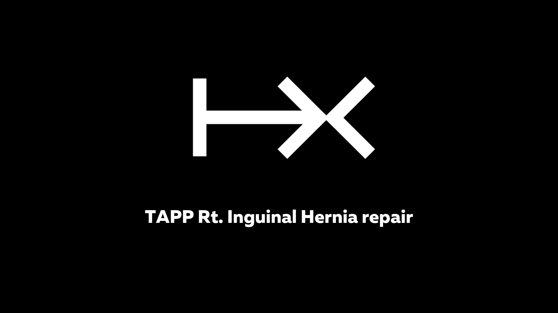 TAPP Rt. Inguinal Hernia repair With fully articulated HandX Monopolar Hook and Needle Holder